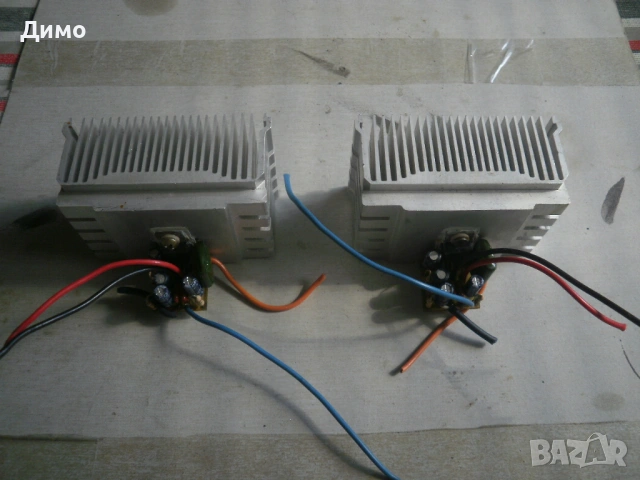 платка усилвател- кит TDA2050 с охладител