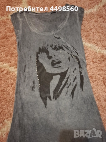 Еластича памучна Рокля, снимка 2 - Рокли - 51515938