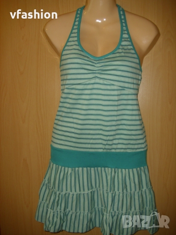 Нова трикотажна рокля-зелено рае