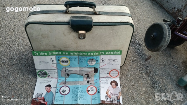 Шевна машина BORLETTI, made in ITALY , снимка 3 - Шевни машини - 52054519