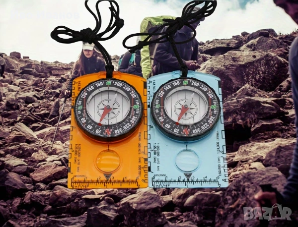 Водоустойчив Компас с Мащаб , снимка 4 - Екипировка - 53556652