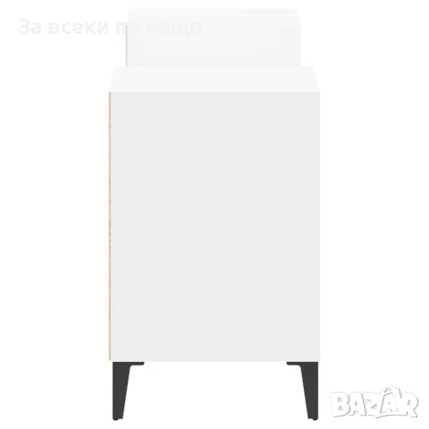 ТB Шкаф, Бял, 160x35x55 см, Инженерно Дърво Код P773, снимка 4 - Шкафове - 50692941