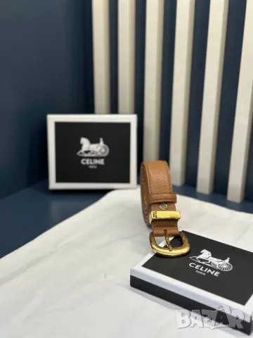 колани от естествена кожа в кутия celine , снимка 3 - Колани - 50342413