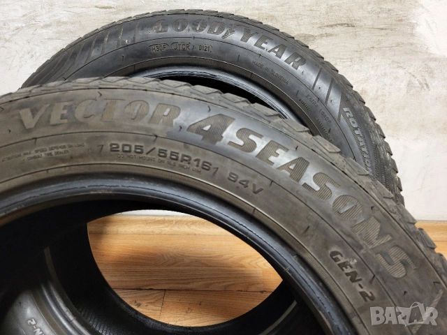 205/55/16 Goodyear / всесезонни гуми, снимка 6 - Гуми и джанти - 52642470