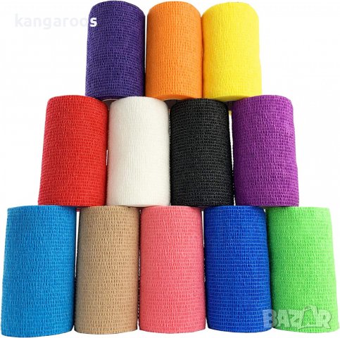 Самозалепващ бинт (Кубан) Kindmax Lap 10 см х 4.6 м