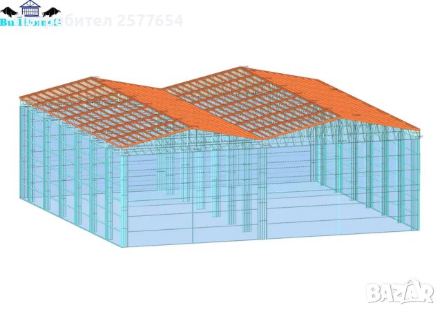 ЛИЗИНГ - Халета, Хале, Магазини, Магазин, Складове 400м2, снимка 2 - Строителни материали - 44198660