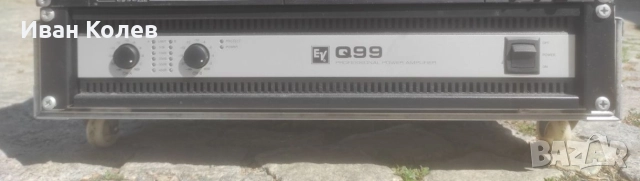 EV Q99 Усилвател 2х900 1100лв., снимка 2 - Ресийвъри, усилватели, смесителни пултове - 52950620
