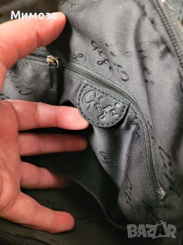 Gigi естествена кожа черна раница( 290€ в интернет), снимка 17 - Раници - 41384649