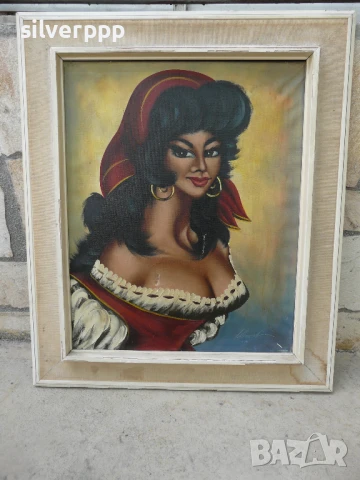  Картина - испанска циганка 