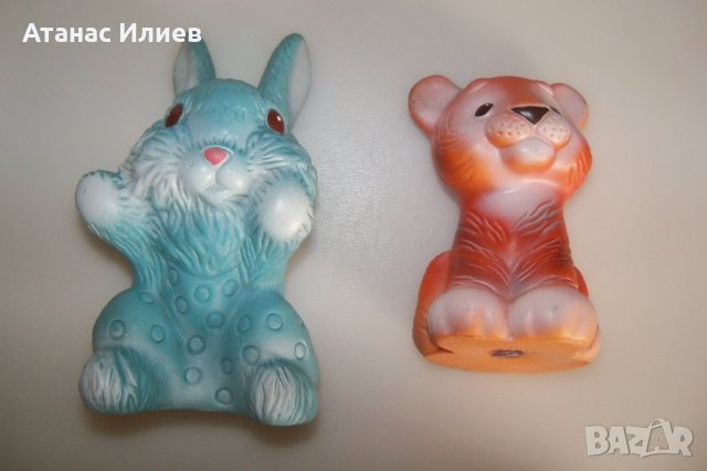Две соц гумени играчки СССР, снимка 2 - Кукли - 42302875