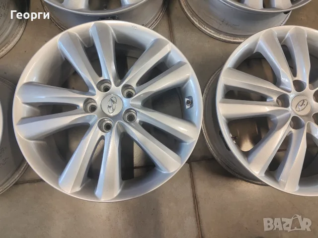4бр.алуминиева джанта 18 цола за Hyundai 5x114.3, снимка 3 - Гуми и джанти - 56075944