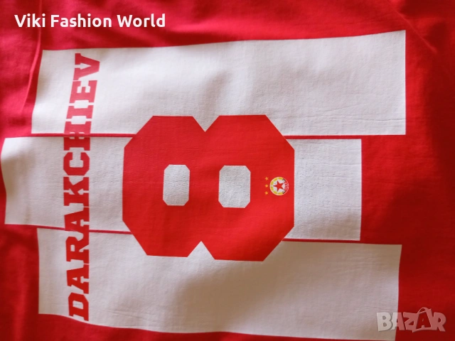 Тениска ЦСКА с Име и Номер - Персонализирана, снимка 4 - Тениски - 53183392