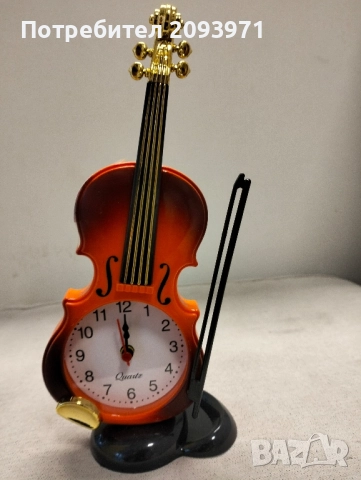 будилници под формата на цигулка и китара, снимка 5 - Други стоки за дома - 52090042