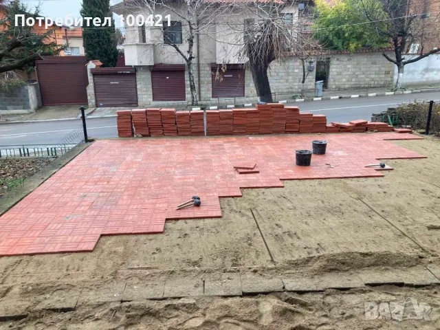 Тротоарни плочки, пясъчно-полимерни, снимка 5 - Строителни материали - 49357706