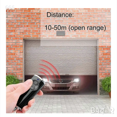 Съвместимо с дистанционно управление Hormann 868Mhz Bisecur HS1 BS, HSE1 BS, HSE2 BS, HS4 HS5 BS, снимка 6 - Друга електроника - 53583474