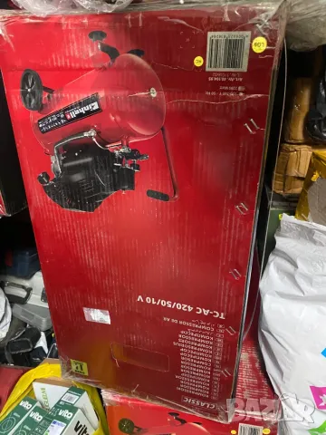Нов  маслен компресор Einhell, снимка 3 - Други машини и части - 49690940