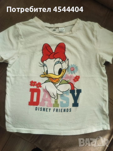 5 детски памучни блузки с мотиви , снимка 4 - Детски Блузи и туники - 53111932