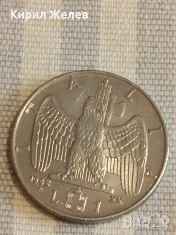 Две монети 1 лира 1942г. Италия 1 гулден 1980г. Недерландия За КОЛЕКЦИЯ 26023, снимка 8 - Нумизматика и бонистика - 48660562