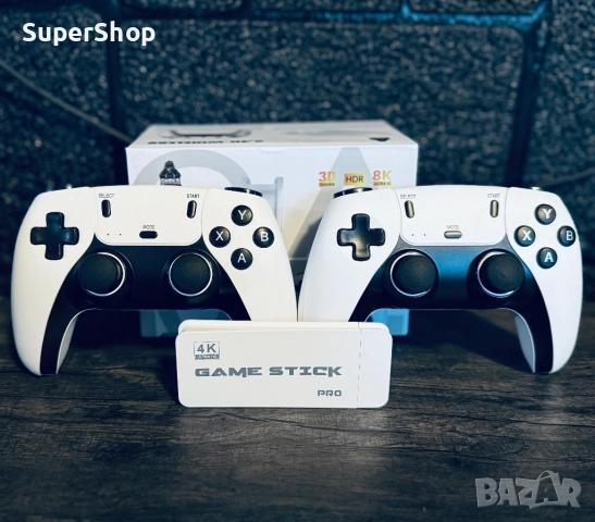 40 000 + игри БЕЗЖИЧНА 3D 4K ретро конзола с джойстици тип PS5 игра, снимка 5 - Други игри и конзоли - 52412332