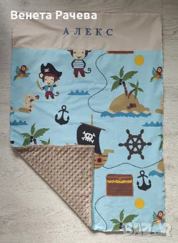 Бебешки одеялца по поръчка , снимка 11 - Спално бельо и завивки - 36400265