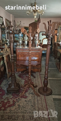 Антикварни дървени закачалки , снимка 2 - Закачалки - 51439471