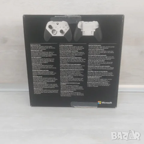 НОВ Професионален Контролер Xbox Elite Series 2 Core (White/Black) – Фабричен комплект в Кутия, снимка 4 - Аксесоари - 56256193
