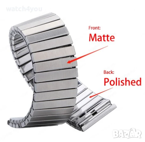 СТОМАНЕНА ВЕРИЖКА ЗА ЧАСОВНИК ЗАОБЛЕНИ КРАИЩА.ВЕРИЖКА С ИЗВИТИ НАКРАЙНИЦИ SEIKO ORIENT CASIO CITIZEN, снимка 13 - Други - 46754885