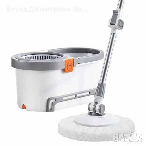 Модерна кофа за моп с автоматично въртене, снимка 4 - Други стоки за дома - 49769958