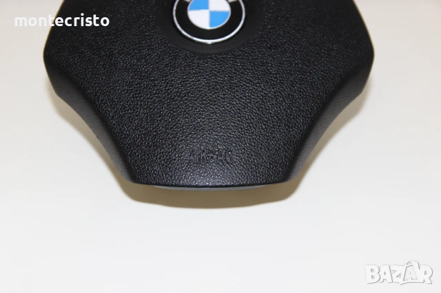 Трилъчев airbag за волан BMW E90 E91 Serie 3 (2004-2008г.) 6779829, снимка 4 - Части - 50637873