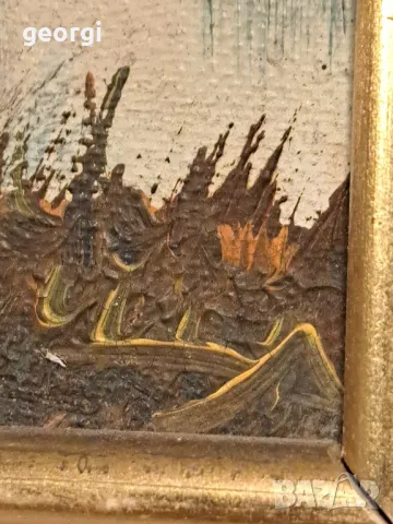 картина с маслени бои върху платно    11/5, снимка 4 - Картини - 47489201