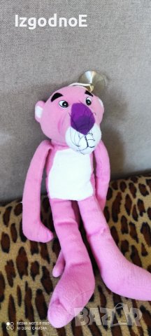 Плюшен Пинко розовата пантера , снимка 4 - Плюшени играчки - 41697703