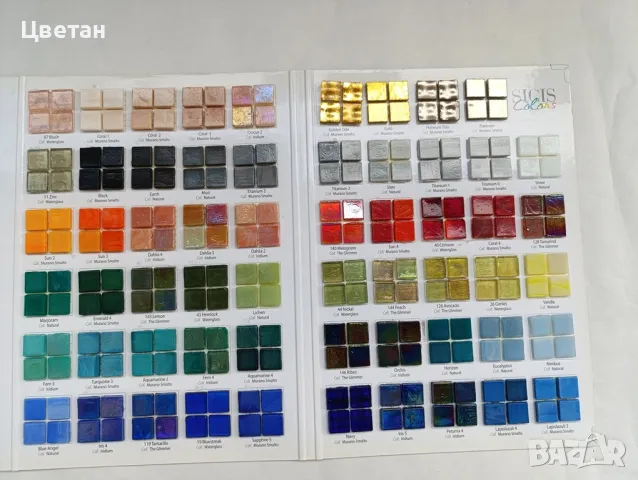 мънички керамични и мозаечни плочки - за декупаж, художествен проект, снимка 6 - Декорация за дома - 50374957