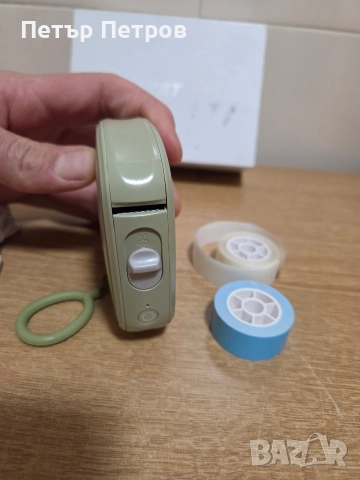 Чисто нов преносим Bluetooth термопринтер за етикети PRT Qutie, снимка 2 - Друга електроника - 52965999