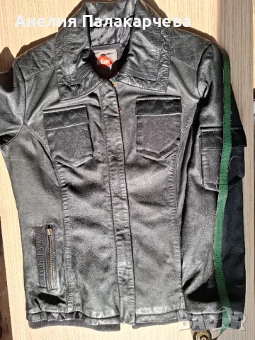 Яке Lee Cooper естествена кожа, снимка 5 - Якета - 49769924