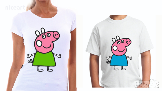 Тениска Пепа пиг, снимка 3 - Детски тениски и потници - 41702712