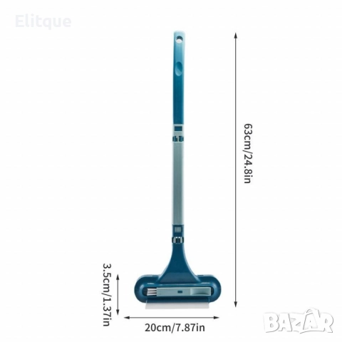 Четка за мокро и сухо почистване на прозорци,стъкла,автомобил,душ,огледало,врата, снимка 3 - Други стоки за дома - 52843052