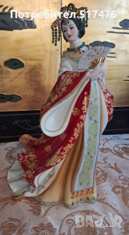 Порцеланова фигура на lena Liu колекционерска, снимка 2 - Колекции - 51864720