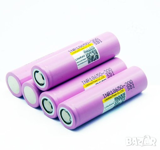 LiitoKala®™ 3.7v 30Q 30Q-N Li-Ion Батерия 18650 с Пластинка или БЕЗ 30A 3000mAh Взривозащитен Клапан, снимка 13 - Аксесоари за електронни цигари - 42533784