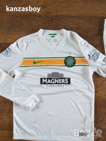 Nike FC Celtic Glasgow Hoops Third 2014/2015 - футболна мъжка блуза КАТО НОВА , снимка 5 - Спортни дрехи, екипи - 41948581