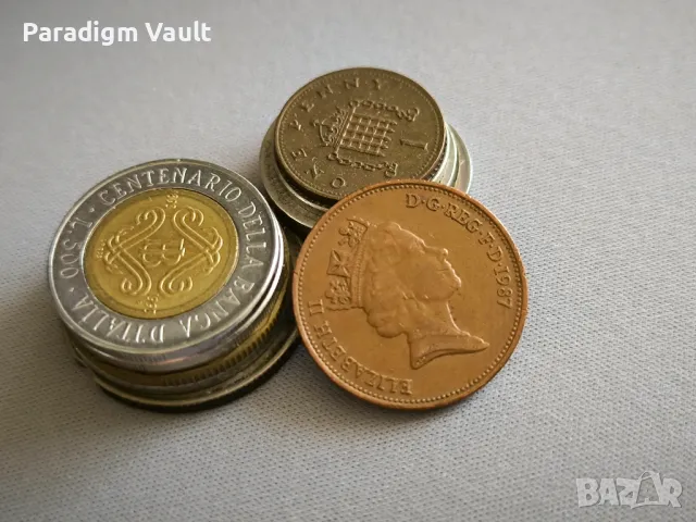 Монета - Великобритания - 2 пенса | 1987г., снимка 2 - Нумизматика и бонистика - 48176382