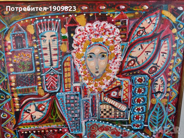 Маслена картина, снимка 7 - Картини - 41350763