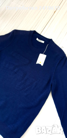 Zadig & Voltaire Knit Jeremy ZV Mono  Mens Size L ОРИГИНАЛ! Мъжки Пуловер!, снимка 6 - Пуловери - 52794331