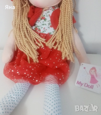 Кукла Червена шапчица., снимка 3 - Кукли - 52882335