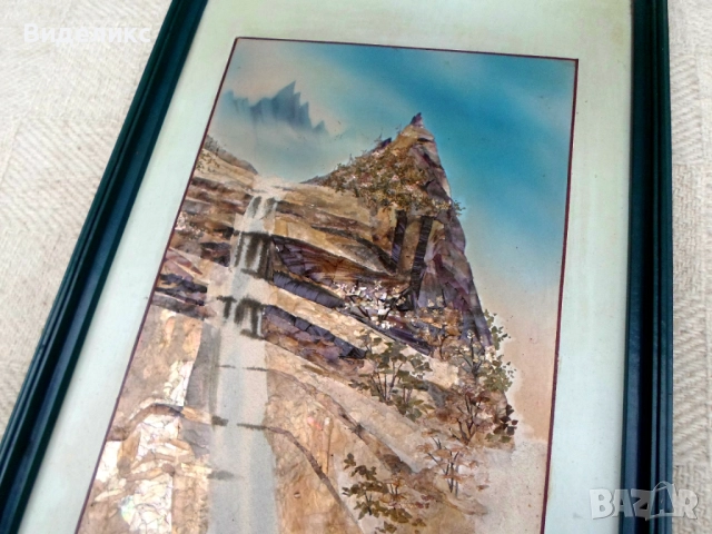 Картина от КНДР/Северна Корея/, снимка 3 - Картини - 52415148