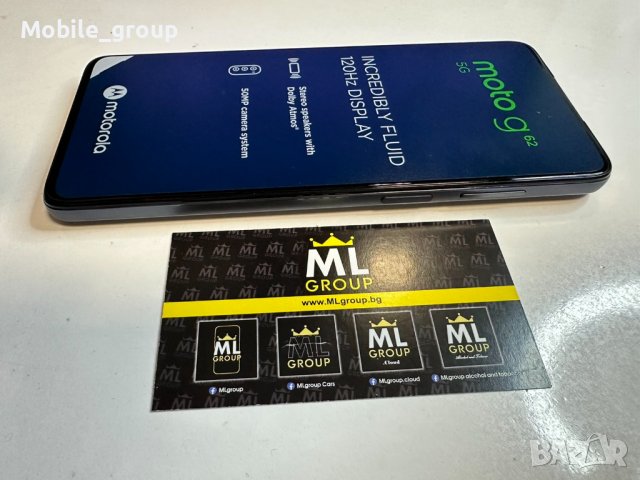 -Motorola Moto G62 5G  64/ 4GB Gray нов., снимка 2 - Motorola - 40157171