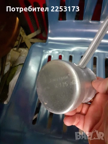 Алуминиева каничка, снимка 4 - Прибори за хранене, готвене и сервиране - 50581809