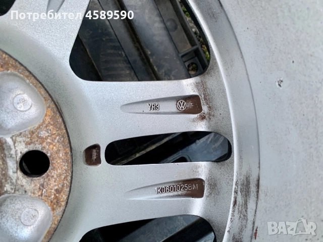 4бр.Оригинални АЛУМИНИЕВИ джанти 16" 5x112 ET50 за Vw,Audi,Seat,Skoda, снимка 10 - Гуми и джанти - 52289359