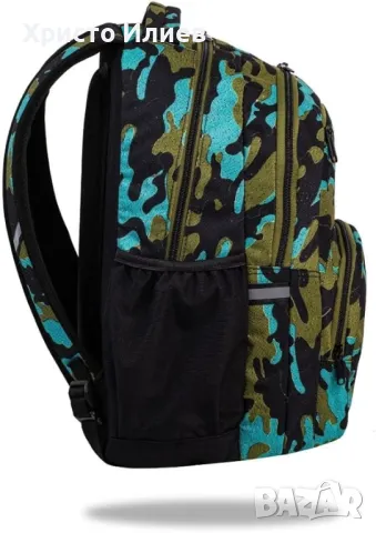 Ученическа раница Coolpack камуфлажна - Pick - Air Force, снимка 4 - Раници - 48693866