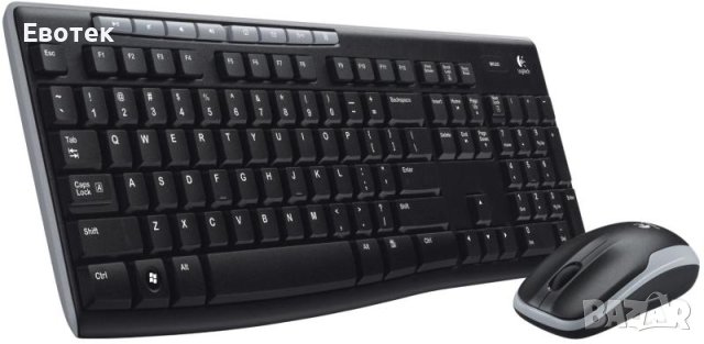 Безжични мишка и клавиатура Logitech MK270