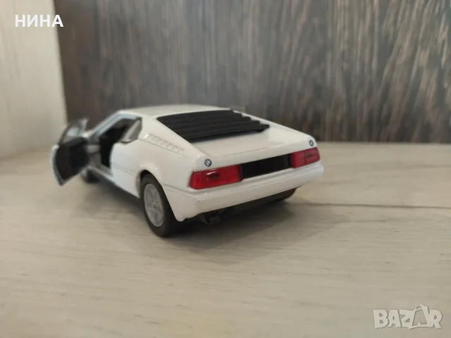 Метална количка BMW M1 !!!, снимка 2 - Колекции - 55846913